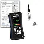 Accelerometer PCE-VT 3800-ICA incl. ISO Calibration Certificate