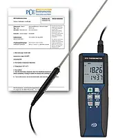 Contact Thermometer PCE-HPT 1-ICA incl. ISO Calibration Certificate 