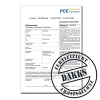 DAkkS Calibration (ISO 17025) CAL-DAKKS-AM for Anemometers