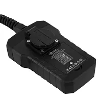 Electric Vehicle EVSE Tester Rear side