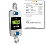 Hanging Scale PCE-DDM 5WI-ICA Incl. ISO Calibration