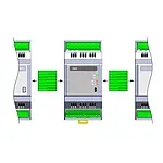 I/O Module PCE-S4AI bus connection