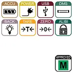 Platform Scale PCE-MS PF150-1-45x45-M icons