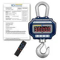 Suspended Scale PCE-CS 3000N-ICA incl. ISO Calibration Certificate 
