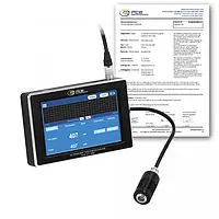Ultrasonic Thickness Gauges / Ultrasonic Wall Thickness Gauges PCE-CT 1000-ICA incl. ISO-Calibration Certificate 