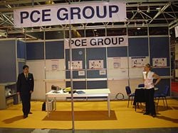 Stand a primeira hora da manhã na Feira Laboralia.