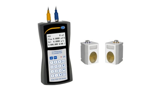 Ultraschallprüfung - Durchflussmesser PCE-TDS.