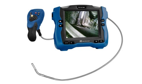 Visual inspection by endoscope