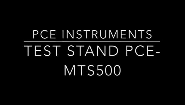 Video of Universal Testing Machine PCE-MTS500