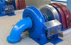 Contrôle de turbine de centrale électrique par analyse FFT.