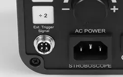 Stroboscope avec déclenchement externe