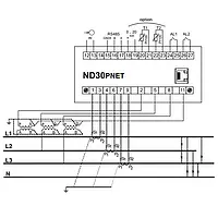 Indirekte Strommessung im Vierleitersystem