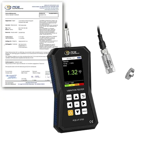 Accéléromètre PCE-VT 3700-ICA