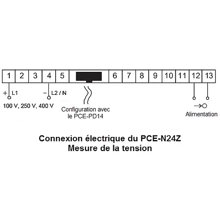 Ampèremètre PCE-N24Z