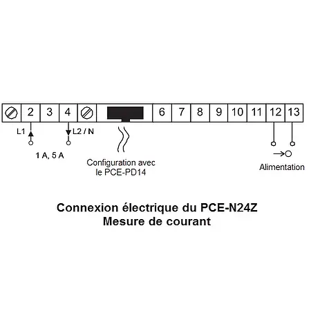 Ampèremètre PCE-N24Z