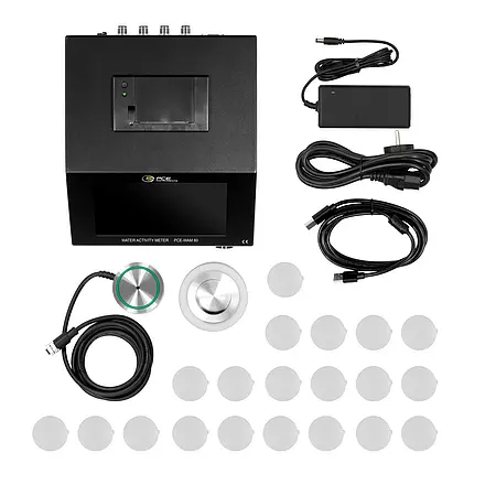 Analyseur d’activité de l’eau | Contenu de livraison