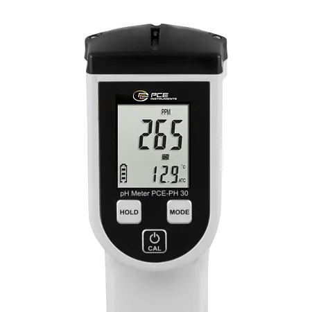 Analyseur d'eau Ecran