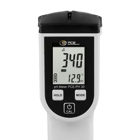 Analyseur d'eau Ecran