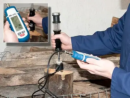 Analyseur d'humidité | Exemple d'utilisation