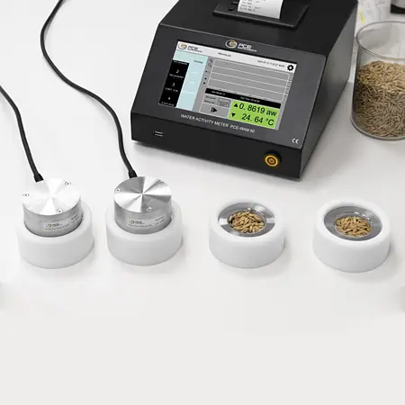 Analyseur d'humidité | Exemple d'utilisation