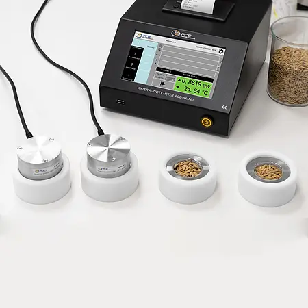 Analyseur d'humidité | Exemple d'utilisation