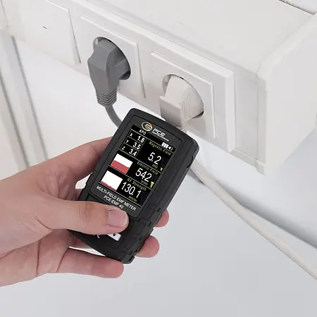 Analyseur de champ électromagnétique EMF | Exemple d'utilisation