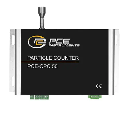 Analyseur de particules | Face avant