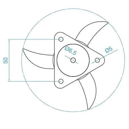 Anémomètre | Dimensions