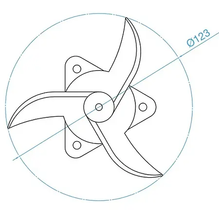 Appareil de mesure de débit d'air | Schéma