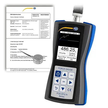 Appareil de mesure de force Mesureur de force ISO