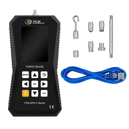 Appareil de mesure de force | Contenu de livraison