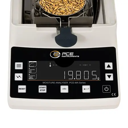 Mesure de l'humidité Ecran