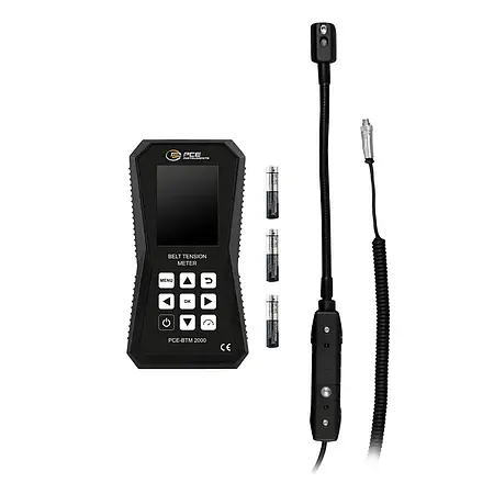 Appareil de mesure de tension de courroies | Contenu de livraison