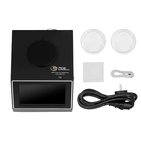 Appareil de mesure pour plastique Contenu de livraison