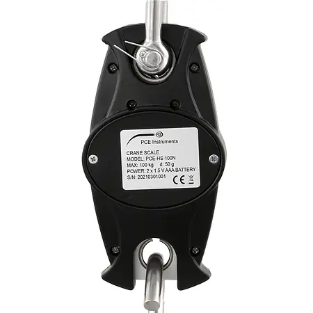 Balance industrielle Arrière