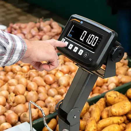 Balance pèse-colis | Exemple d'utilisation