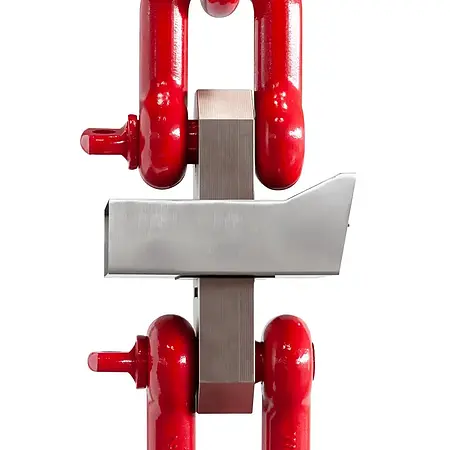 Balance à suspension | Vue latérale