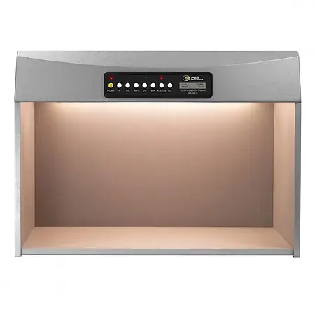 Cabine d'éclairage colorimétrique | Exemple d'utilisation