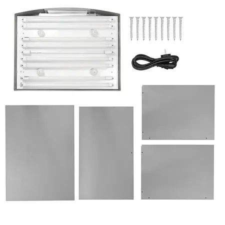 Cabine de lumière Contenu de livraison