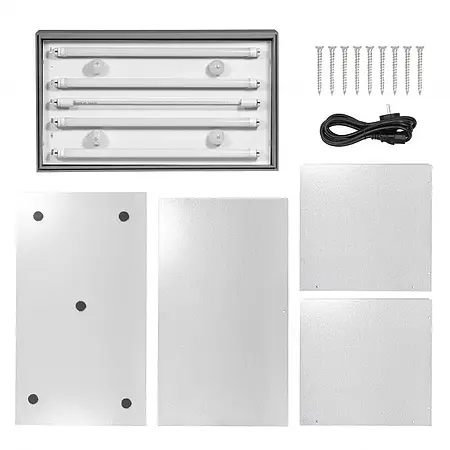 Cabine lumineuse à LED | Contenu de livraison