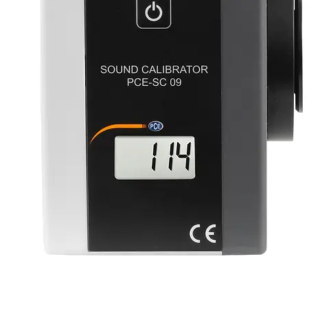 Calibrateur acoustique Classe I Écran