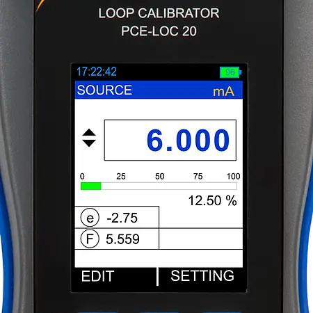 Calibrateur RTD PCE-RTD 20