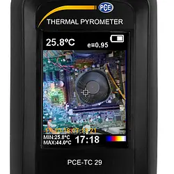 Caméra infrarouge PCE-TC 29