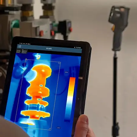 Caméra thermique | Exemple d'utilisation