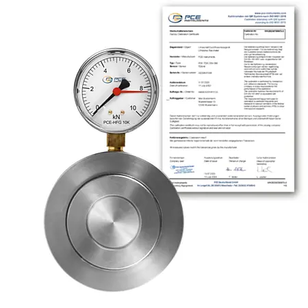 Cellule de charge hydraulique PCE-HFG 10K-ICA