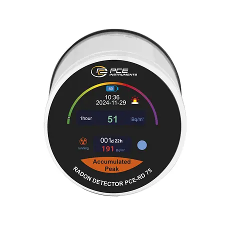 Compteur de radiation Ecran