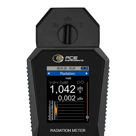 Compteur Geiger Ecran