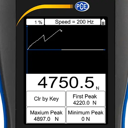 Dynamomètre PCE-DFG NF 5K