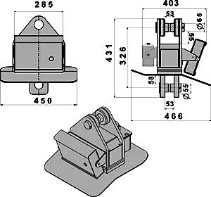 Dynamomètre PCE-MCWHU15M