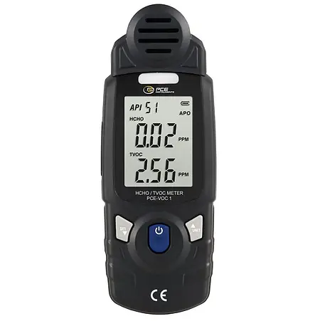 Détecteur de gaz | Vue frontale